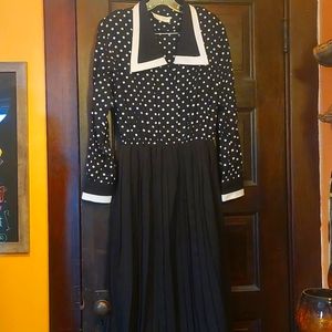 Vintage polka-dot dress